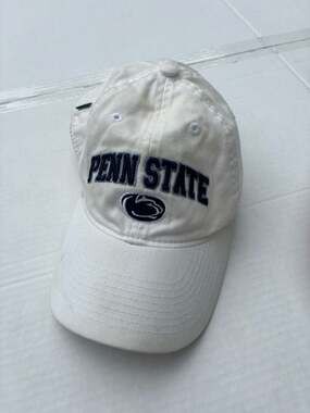 Legacy Athletic Penn State Nittany Lions White Baseball Cap Large fitted stains